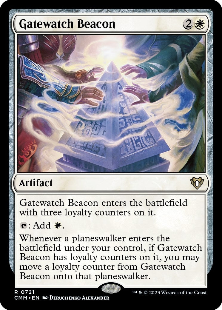 Image for Gatewatch Beacon (Commander Masters) (721) - Magic: The Gathering