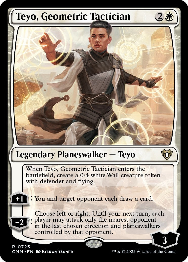 Image for Teyo, Geometric Tactician (Commander Masters) (725) - Magic: The Gathering