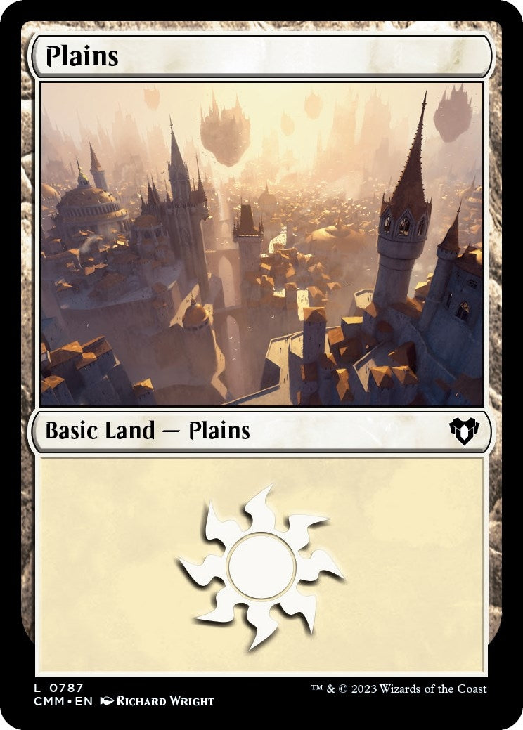 Image for Plains (0787) (Commander Masters) (787) - Magic: The Gathering