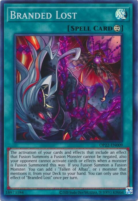 Image for Branded Lost (OTS Tournament Pack 22) (OP22-EN009) - YuGiOh