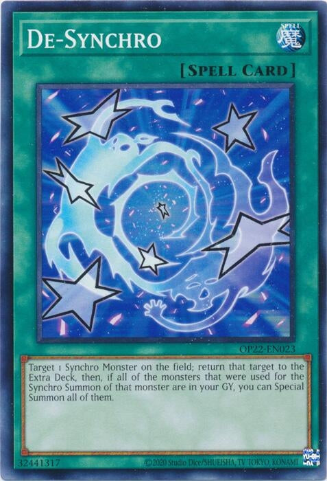 Image for De-Synchro (OTS Tournament Pack 22) (OP22-EN023) - YuGiOh