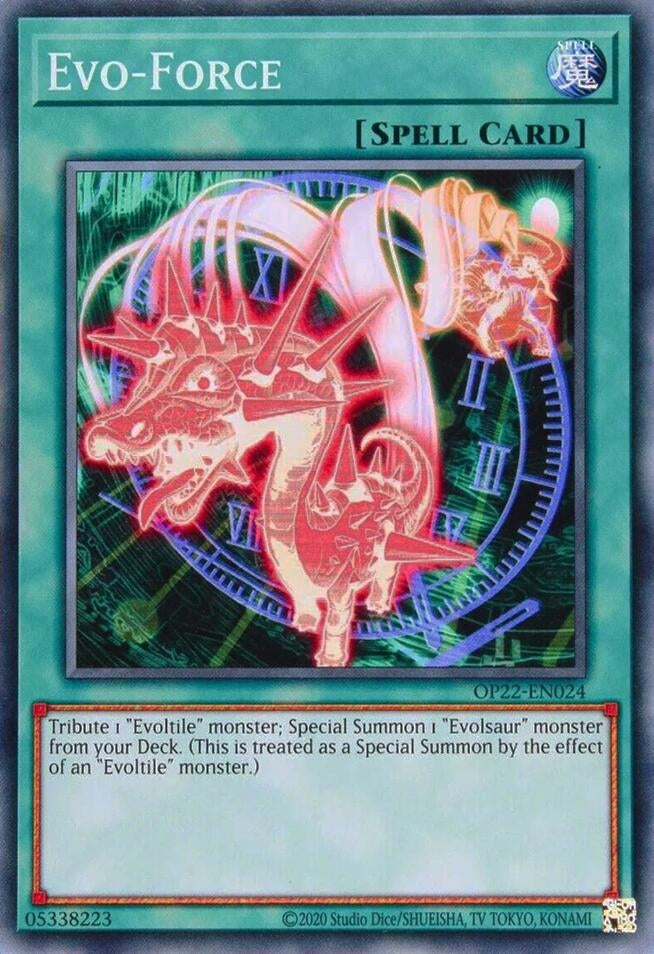 Image for Evo-Force (OTS Tournament Pack 22) (OP22-EN024) - YuGiOh