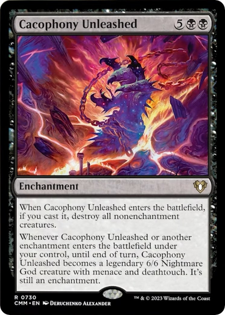 Image for Cacophony Unleashed (Commander Masters) (730) - Magic: The Gathering