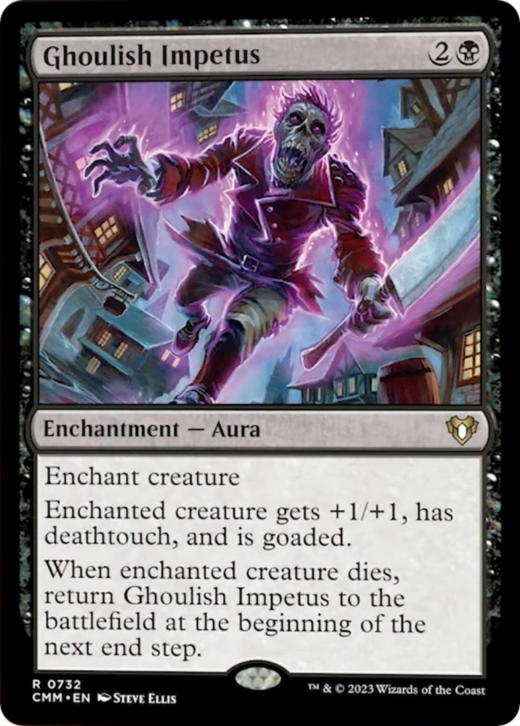Image for Ghoulish Impetus (Commander Masters) (732) - Magic: The Gathering