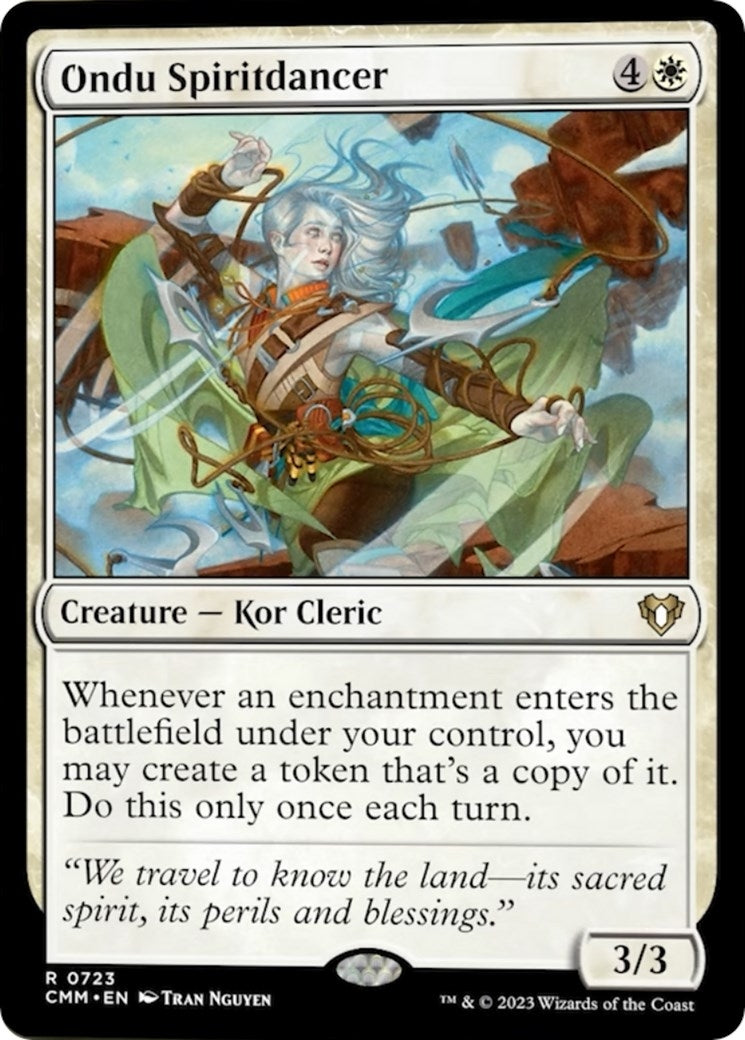 Image for Ondu Spiritdancer (Commander Masters) (723) - Magic: The Gathering