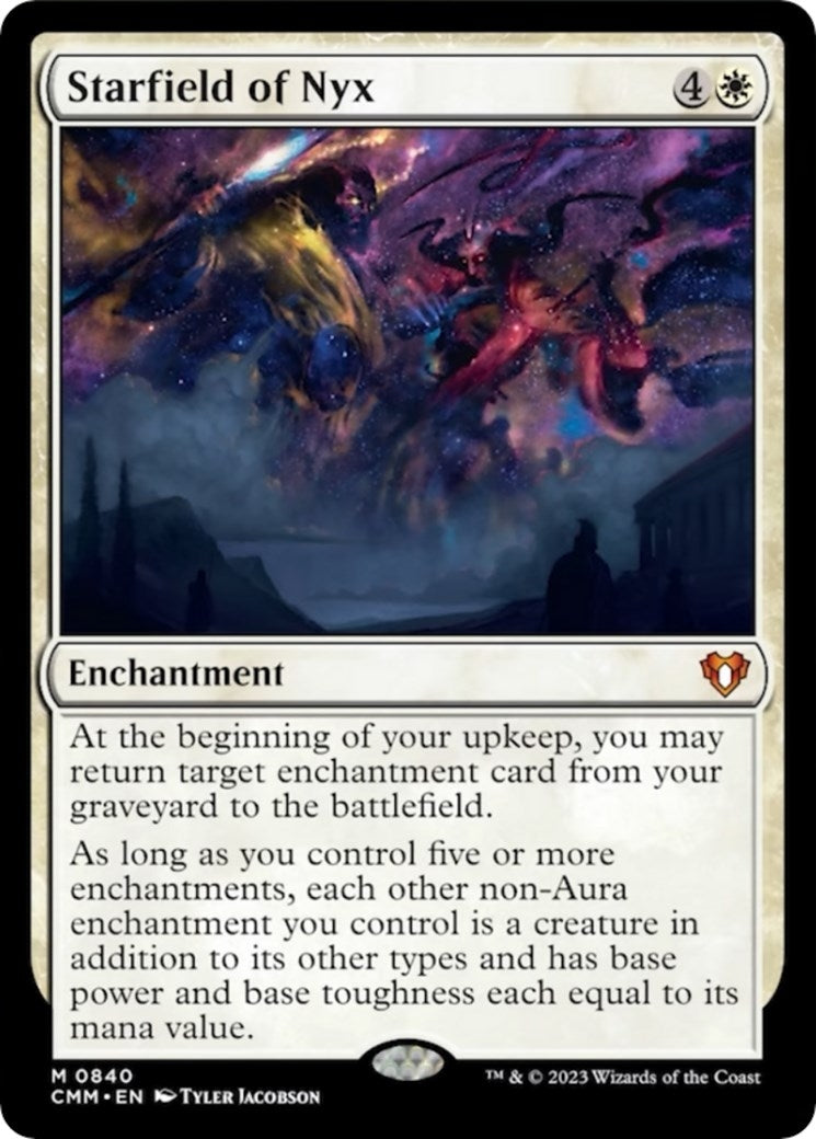 Image for Starfield of Nyx (Commander Masters) (840) - Magic: The Gathering