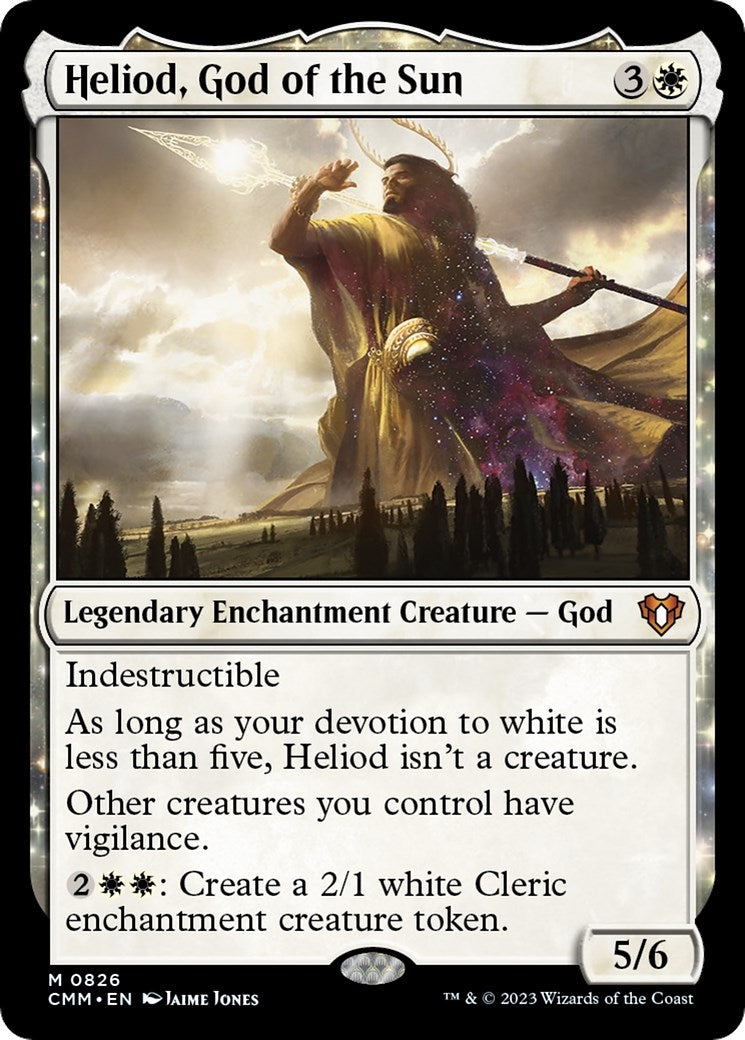 Image for Heliod, God of the Sun (Commander Masters) (826) - Magic: The Gathering