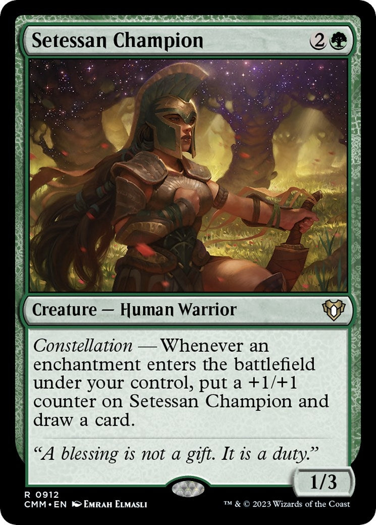 Image for Setessan Champion (Commander Masters) (912) - Magic: The Gathering