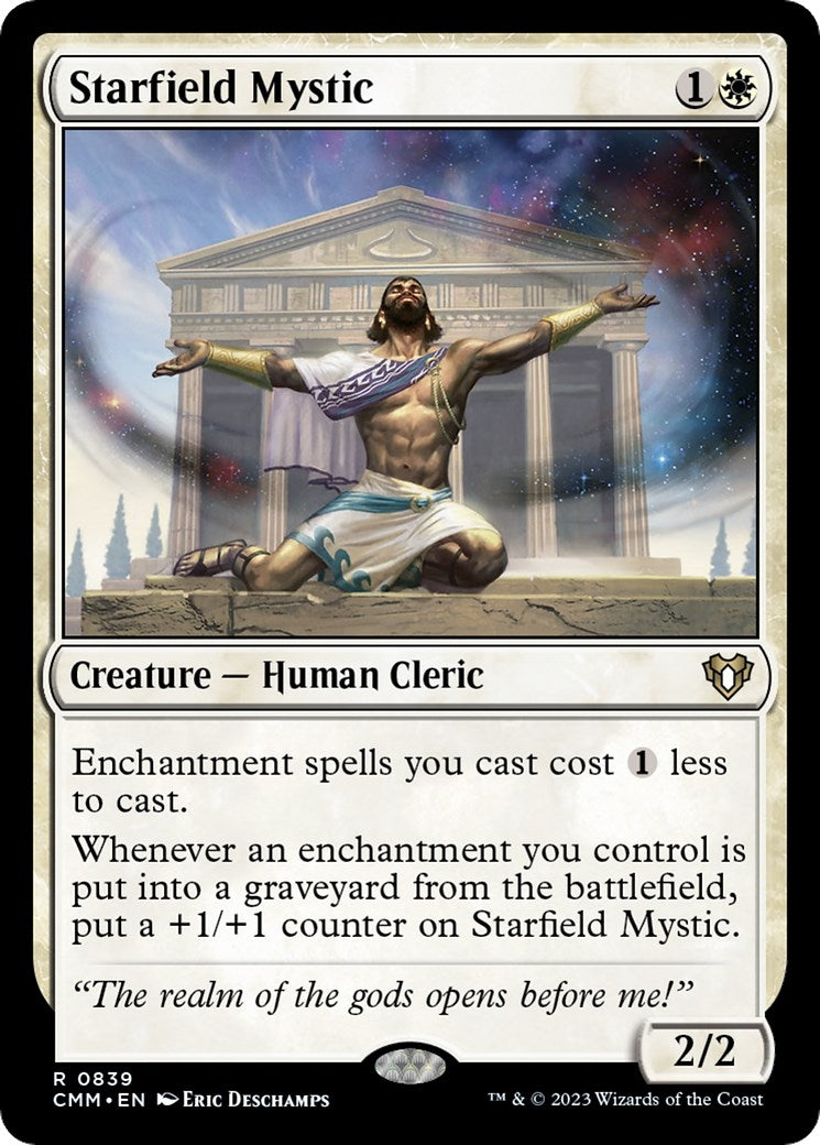 Image for Starfield Mystic (Commander Masters) (839) - Magic: The Gathering