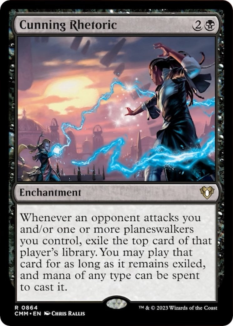 Image for Cunning Rhetoric (Commander Masters) (864) - Magic: The Gathering
