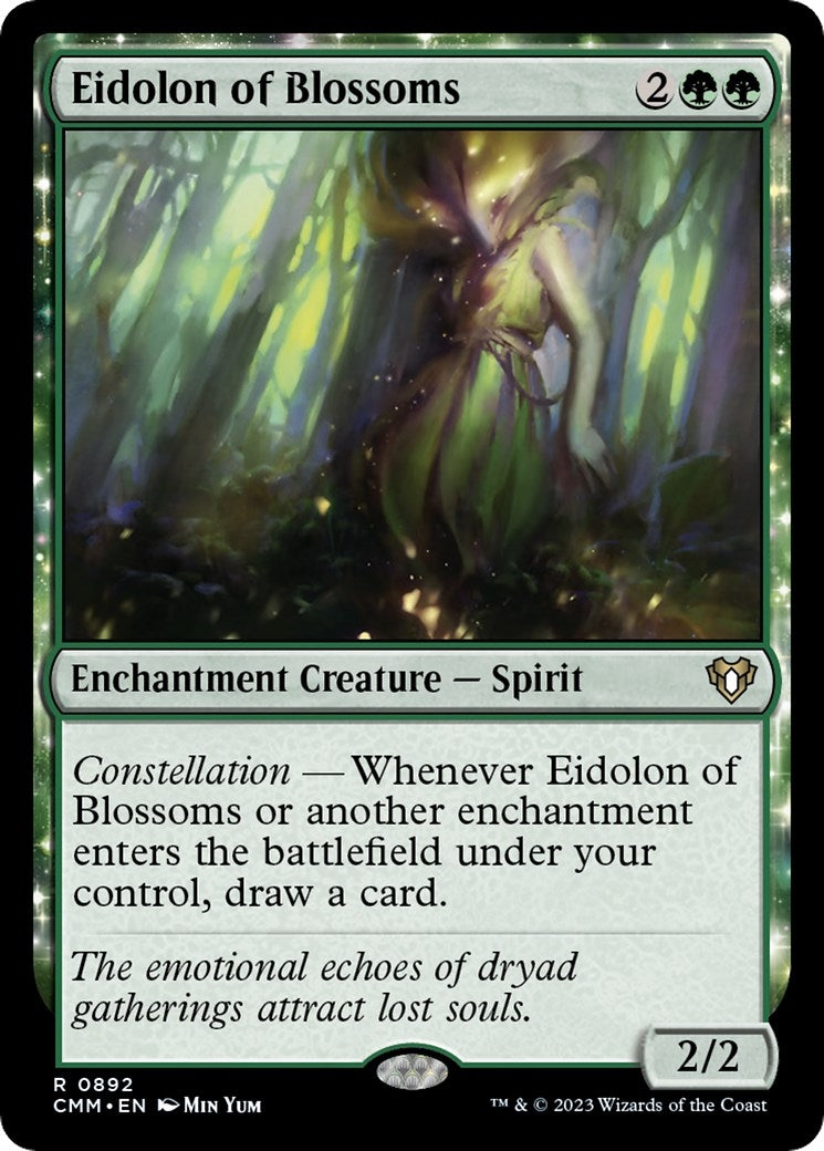 Image for Eidolon of Blossoms (Commander Masters) (892) - Magic: The Gathering