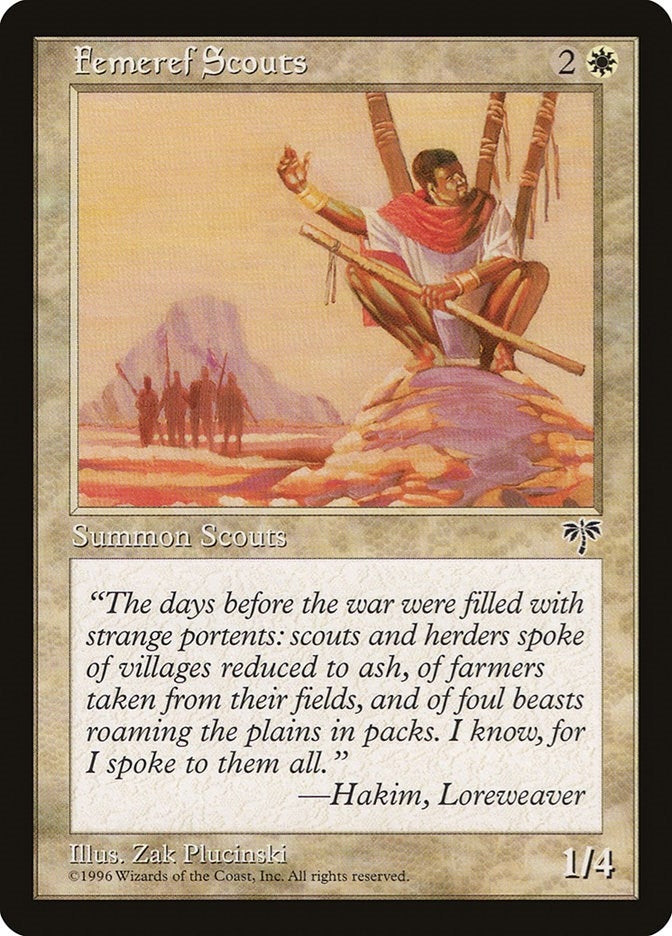 Image for Femeref Scouts (Mirage) - Magic: The Gathering