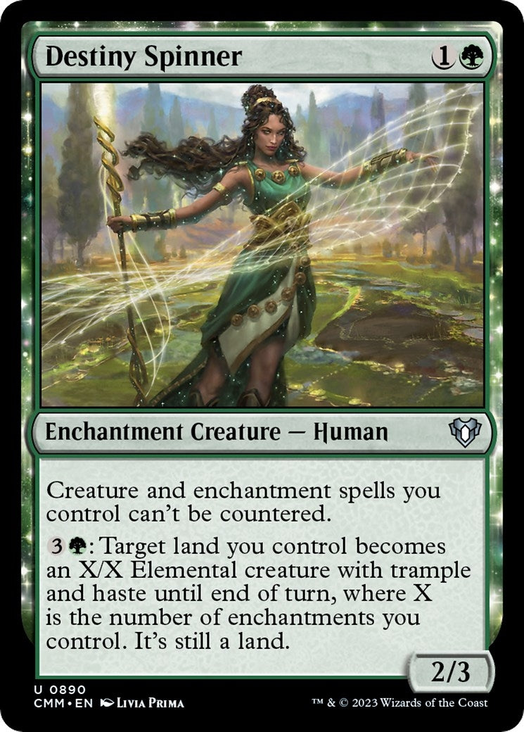 Image for Destiny Spinner (Commander Masters) (890) - Magic: The Gathering