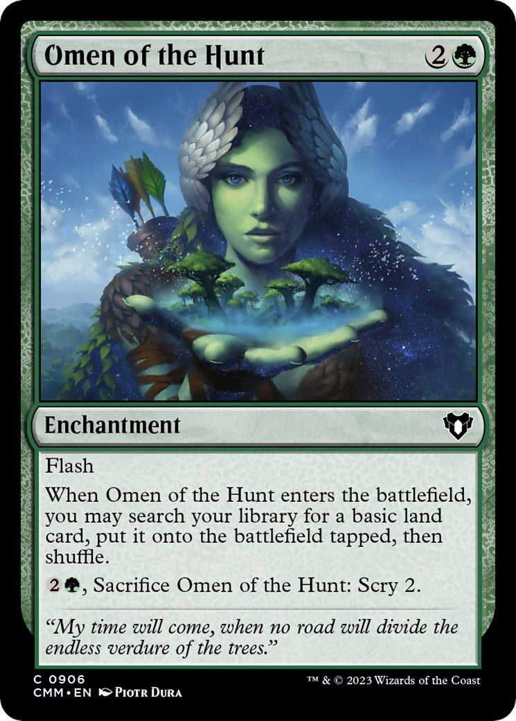 Image for Omen of the Hunt (Commander Masters) (906) - Magic: The Gathering