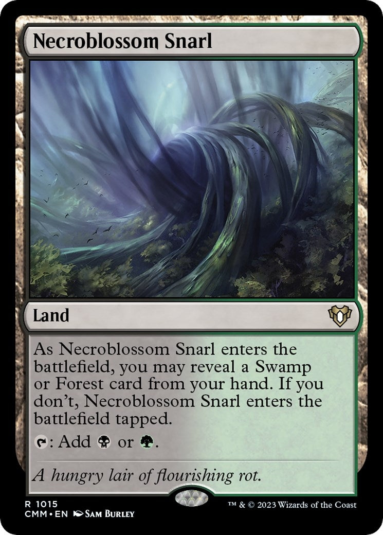 Image for Necroblossom Snarl (Commander Masters) (1015) - Magic: The Gathering