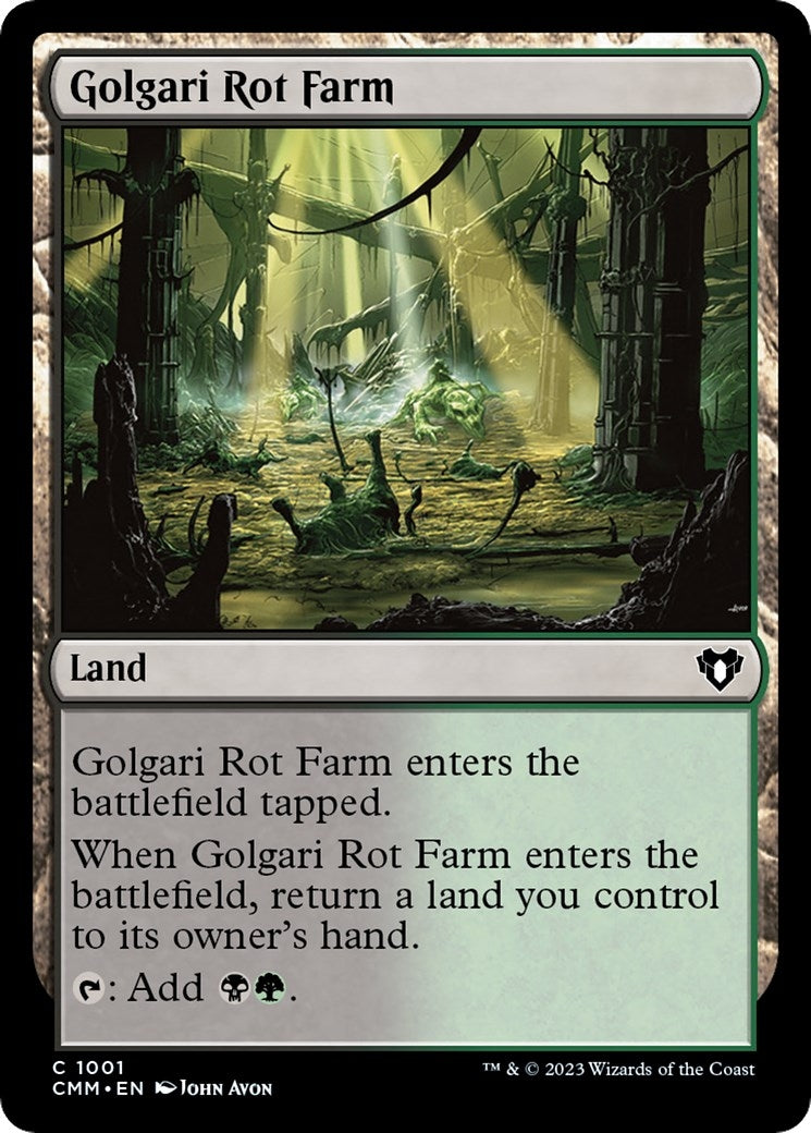 Image for Golgari Rot Farm (Commander Masters) (1001) - Magic: The Gathering