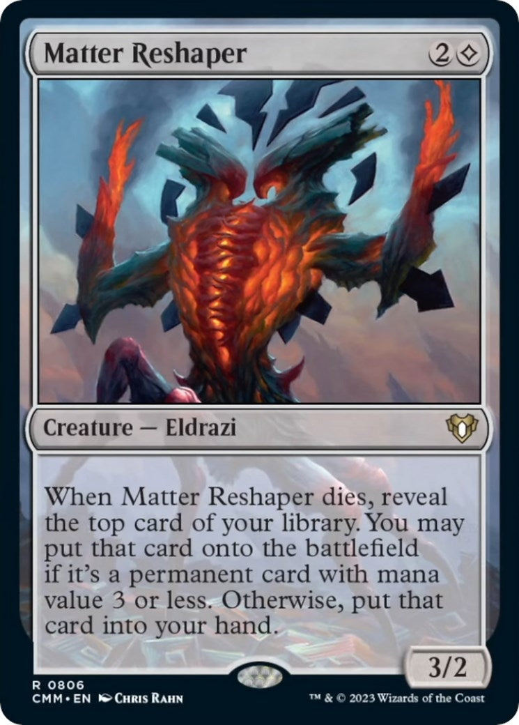 Image for Matter Reshaper (Commander Masters) (806) - Magic: The Gathering