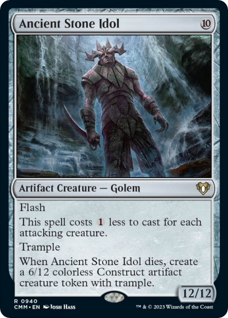 Image for Ancient Stone Idol (Commander Masters) (940) - Magic: The Gathering