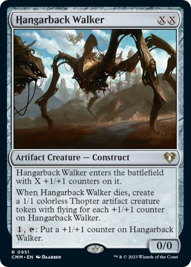 Image for Hangarback Walker (Commander Masters) (951) - Magic: The Gathering