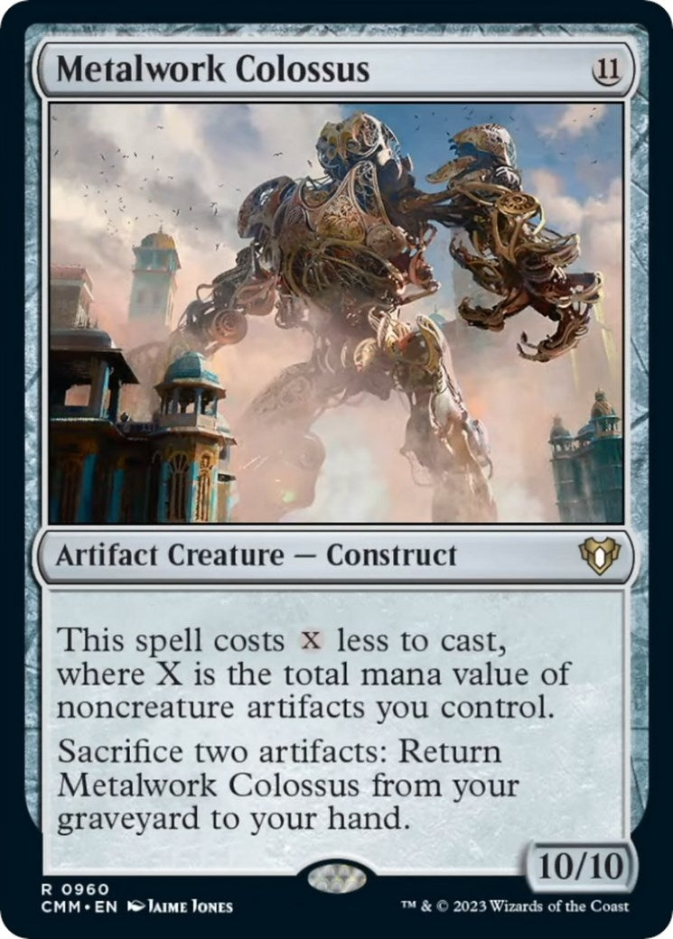 Image for Metalwork Colossus (Commander Masters) (960) - Magic: The Gathering