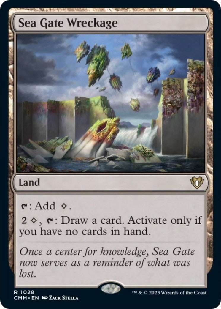 Image for Sea Gate Wreckage (Commander Masters) (1028) - Magic: The Gathering