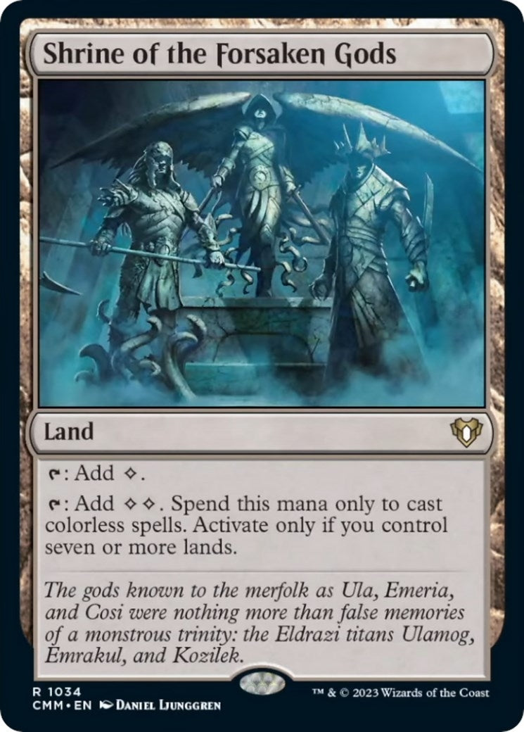 Image for Shrine of the Forsaken Gods (Commander Masters) (1034) - Magic: The Gathering