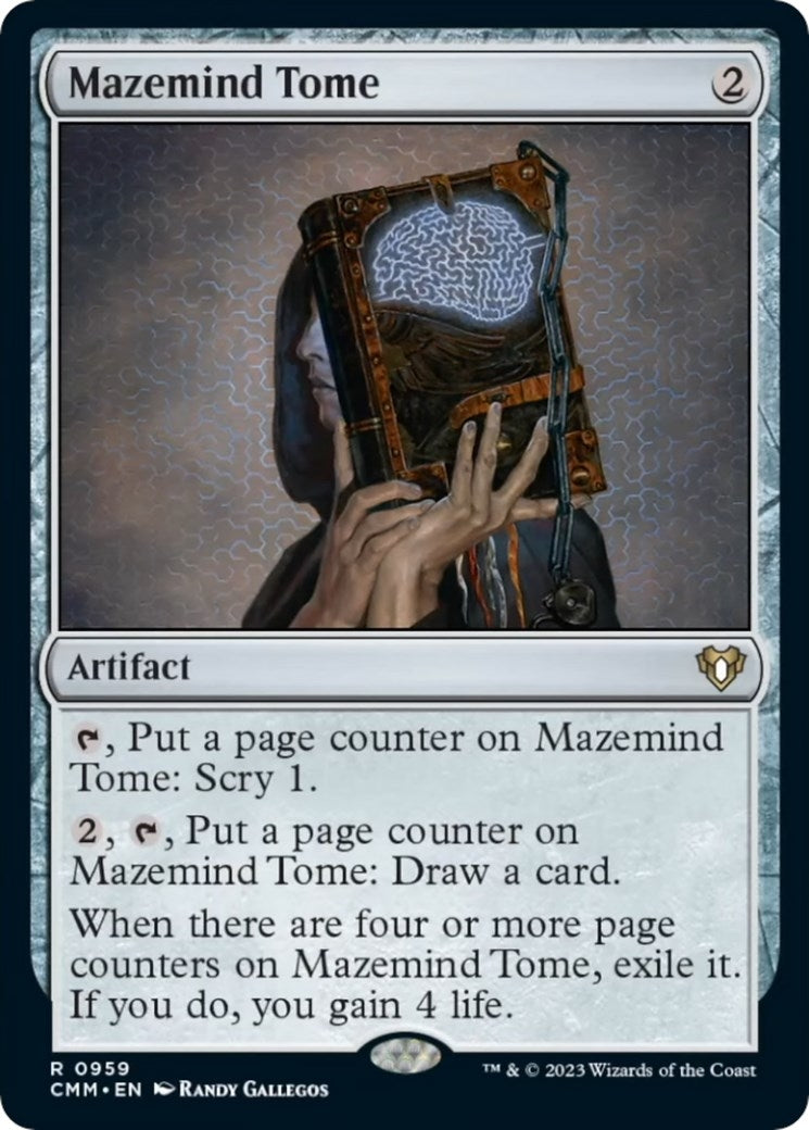 Image for Mazemind Tome (Commander Masters) (959) - Magic: The Gathering