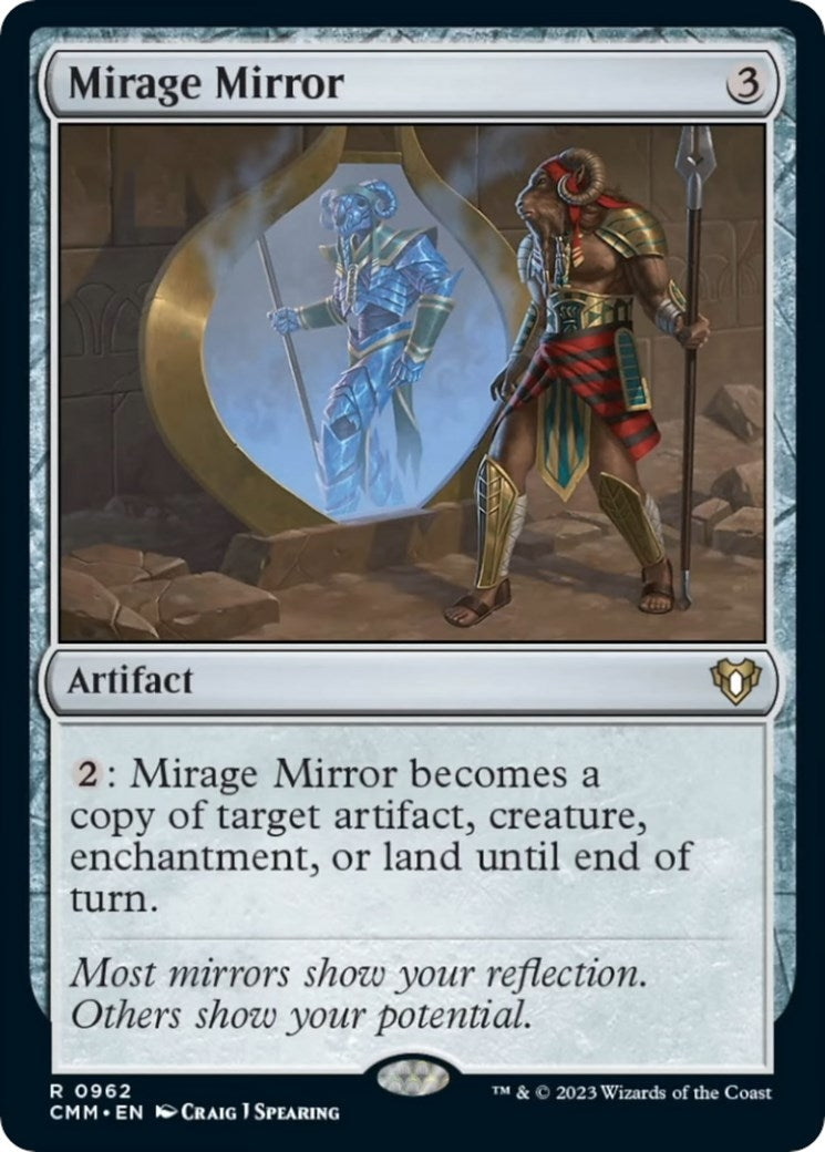 Image for Mirage Mirror (Commander Masters) (962) - Magic: The Gathering