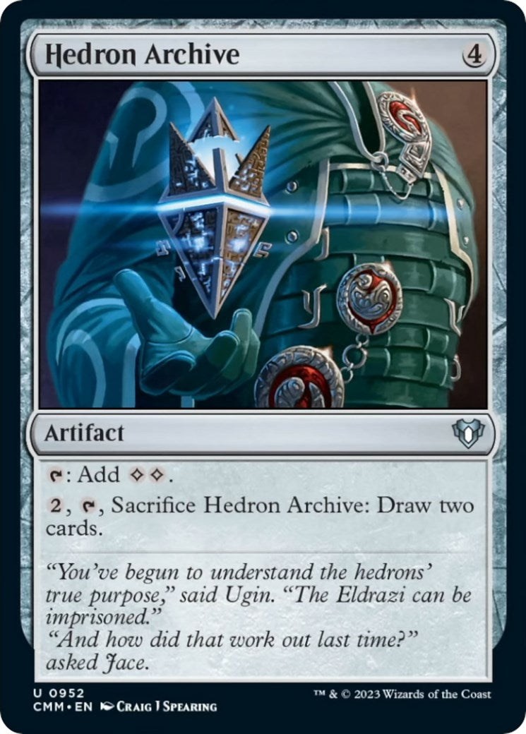 Image for Hedron Archive (Commander Masters) (952) - Magic: The Gathering
