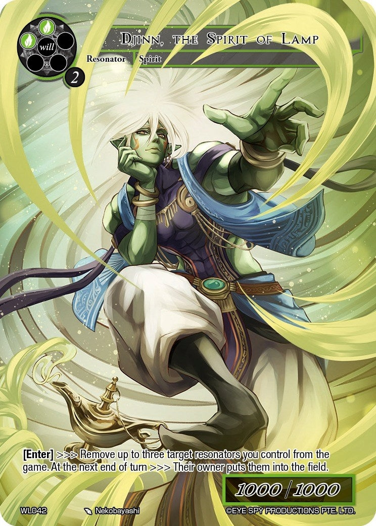 Image for Djinn, the Spirit of Lamp (Promo Cards) (WL042) - Force of Will