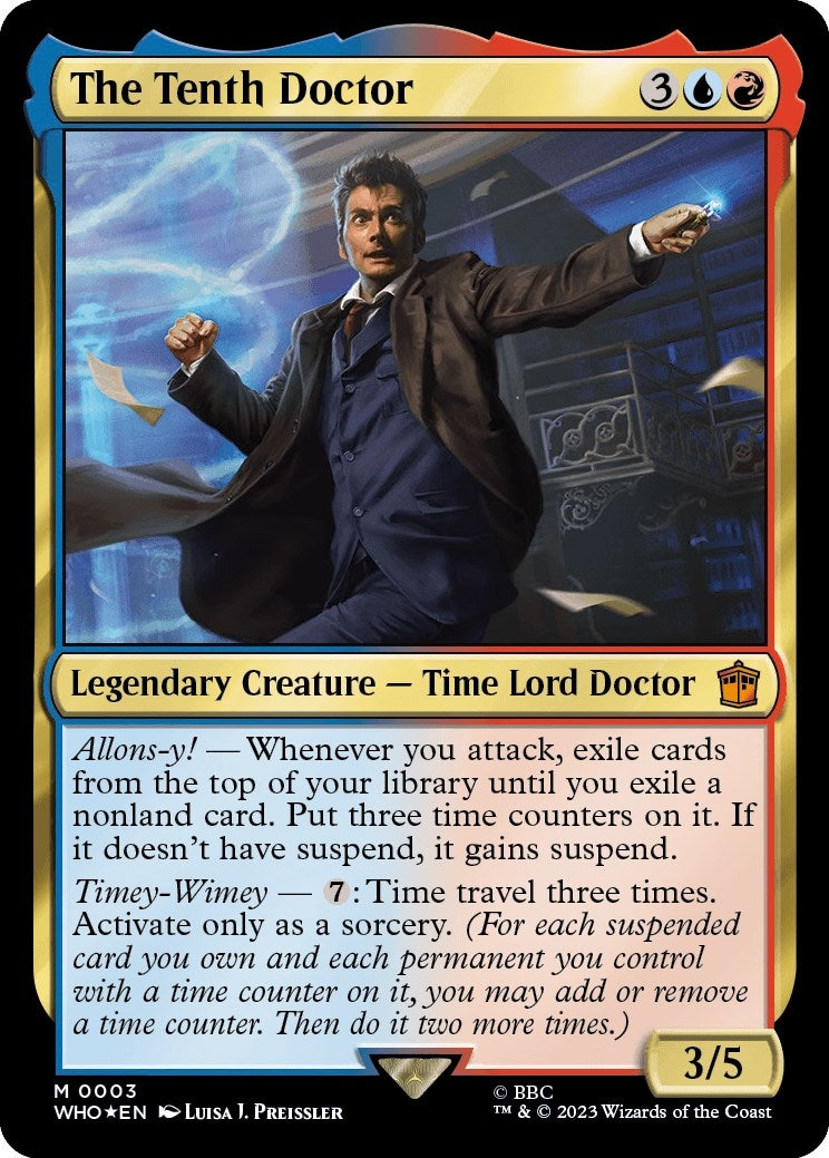 Image for The Tenth Doctor (Universes Beyond: Doctor Who) (3) - Magic: The Gathering