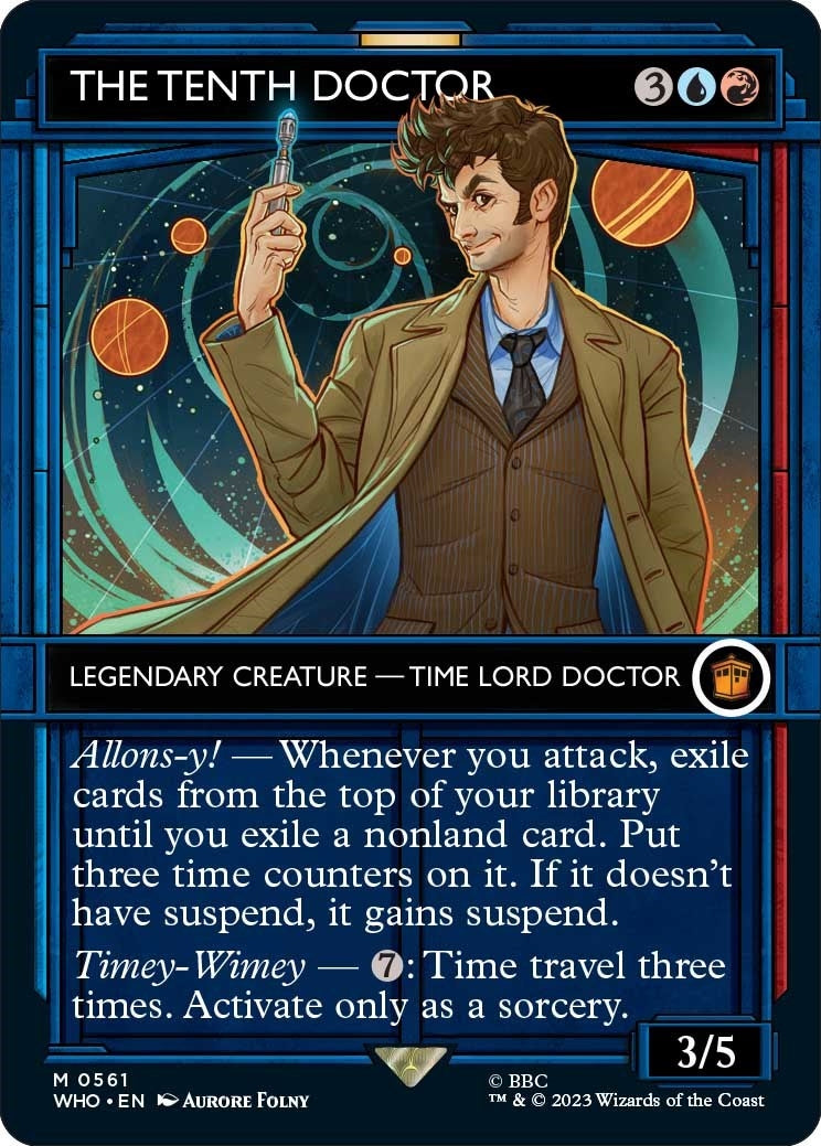 Image for The Tenth Doctor (Showcase) (Universes Beyond: Doctor Who) (561) - Magic: The Gathering