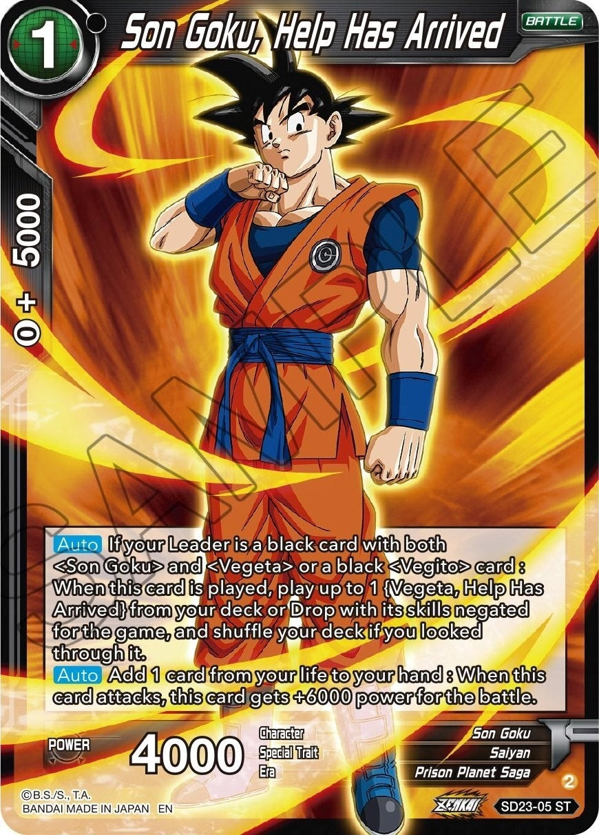 Image for Son Goku, Help Has Arrived (Critical Blow) (SD23-05) - Dragon Ball Super: Masters