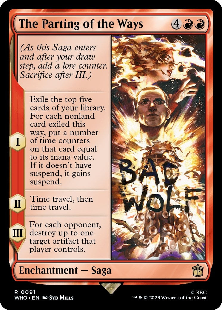 Image for The Parting of the Ways (Universes Beyond: Doctor Who) (91) - Magic: The Gathering