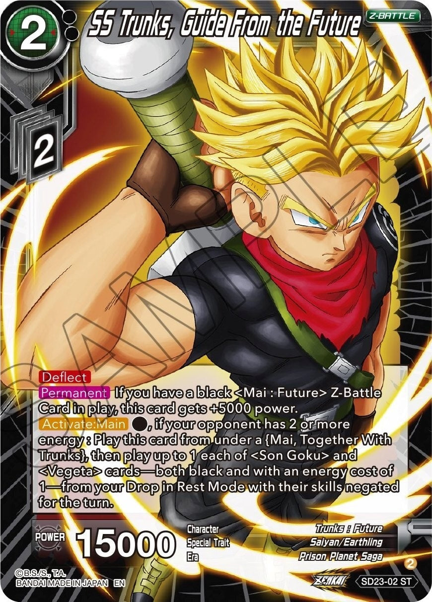 Image for SS Trunks, Guide From the Future (Critical Blow) (SD23-02) - Dragon Ball Super: Masters