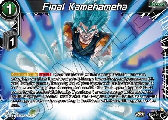 Image for Final Kamehameha (Critical Blow) (SD23-04) - Dragon Ball Super: Masters