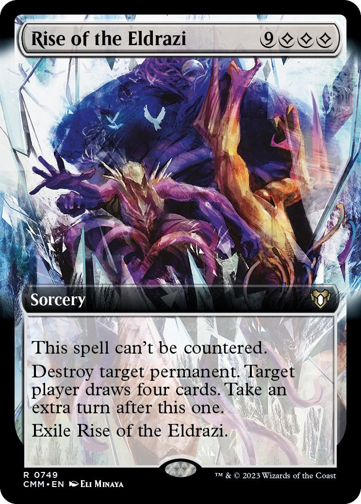 Image for Rise of the Eldrazi (Extended Art) (Commander Masters) (749) - Magic: The Gathering