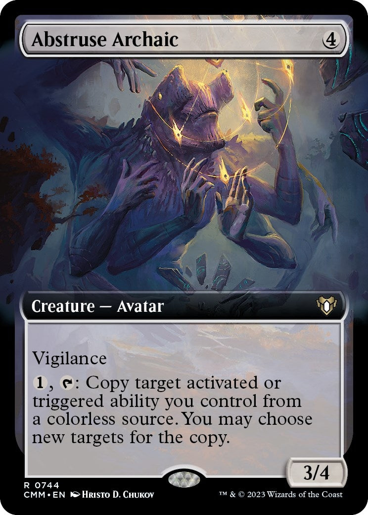 Image for Abstruse Archaic (Extended Art) (Commander Masters) (744) - Magic: The Gathering