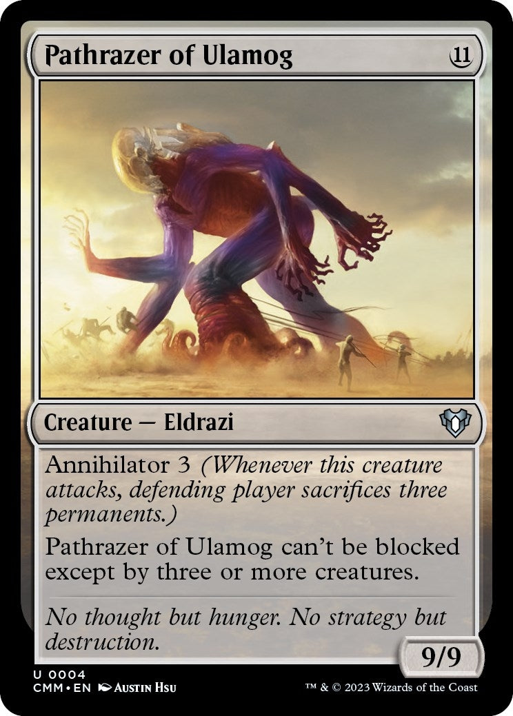 Image for Pathrazer of Ulamog (Commander Masters) (4) - Magic: The Gathering