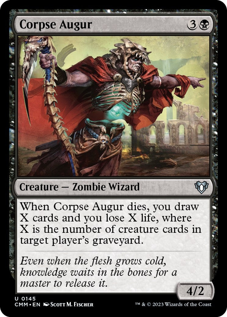 Image for Corpse Augur (Commander Masters) (145) - Magic: The Gathering