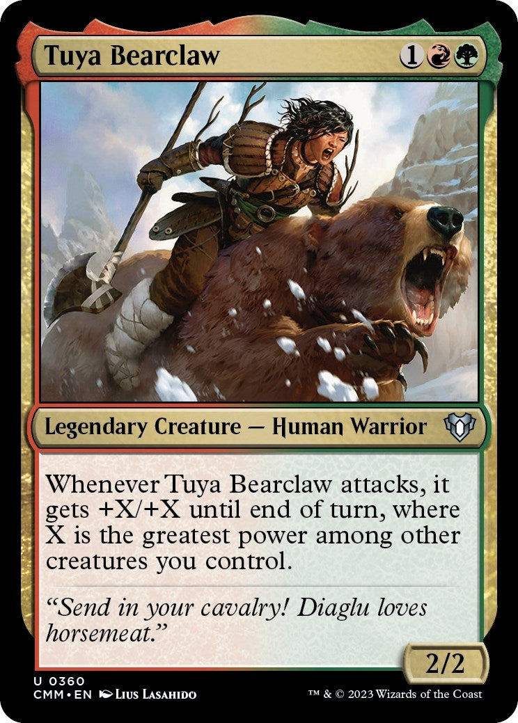 Image for Tuya Bearclaw (Commander Masters) (360) - Magic: The Gathering