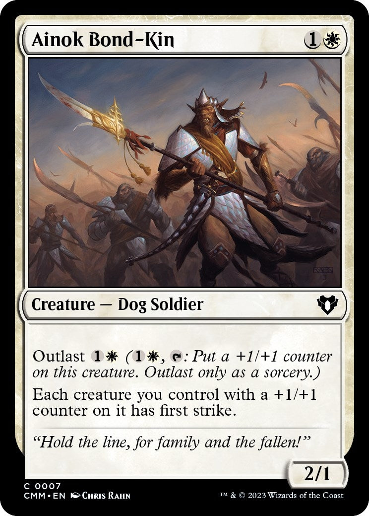 Image for Ainok Bond-Kin (Commander Masters) (7) - Magic: The Gathering