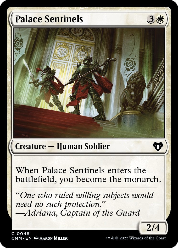 Image for Palace Sentinels (Commander Masters) (48) - Magic: The Gathering