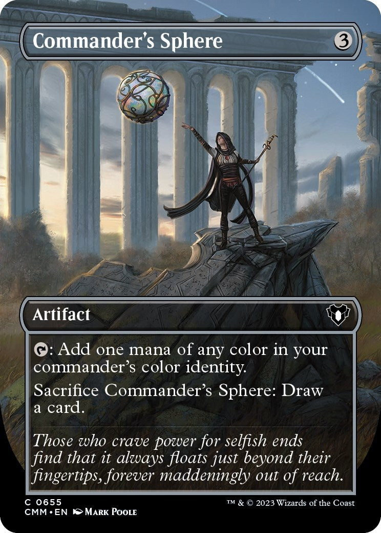 Image for Commander's Sphere (Borderless) (Commander Masters) (655) - Magic: The Gathering