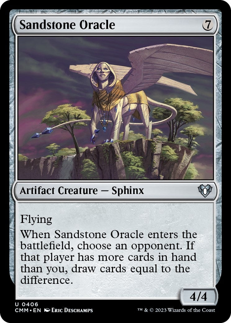 Image for Sandstone Oracle (Commander Masters) (406) - Magic: The Gathering