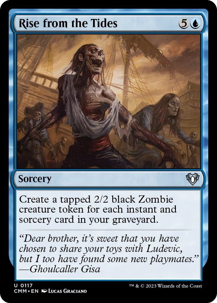 Image for Rise from the Tides (Commander Masters) (117) - Magic: The Gathering