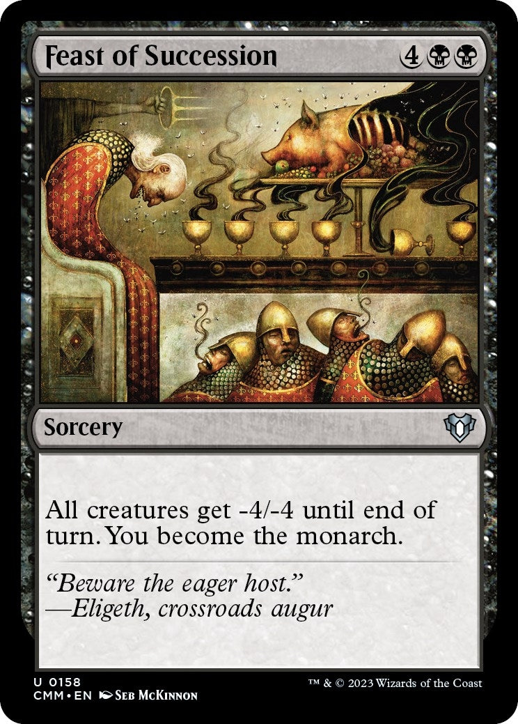 Image for Feast of Succession (Commander Masters) (158) - Magic: The Gathering
