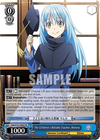 Image for The Children's Reliable Teacher, Rimuru (That Time I Got Reincarnated as a Slime Vol.3) (TSK/S101-PE02) - Weiss Schwarz