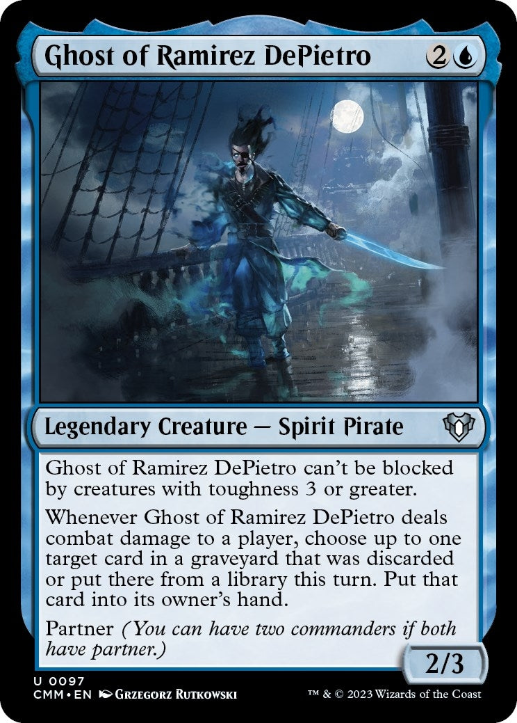 Image for Ghost of Ramirez DePietro (Commander Masters) (97) - Magic: The Gathering