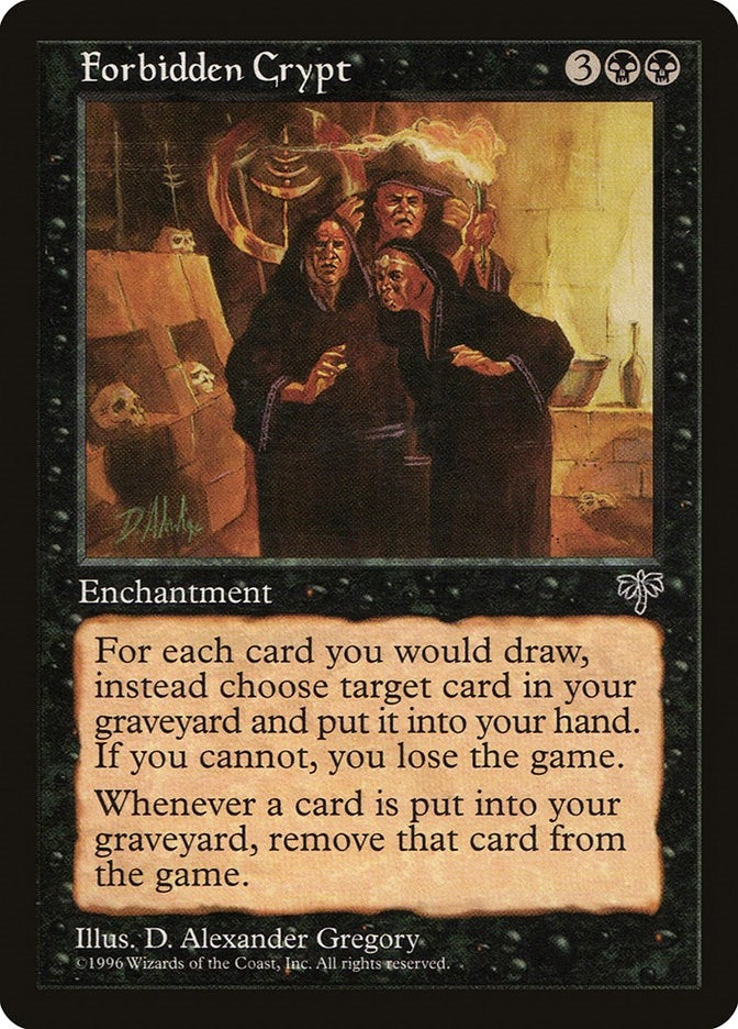 Image for Forbidden Crypt (Mirage) - Magic: The Gathering